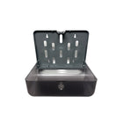 Distributeur d'essuie-mains Futech, petit, 10-1/2" l x 7-1/2" H x 4-1/2" P, noir (PTD007)-Peut contenir quelques paquets de serviettes en papier