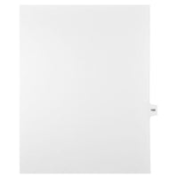 Mark Maker – Onglets séparateurs juridiques blancs, 1/15 onglets, format lettre, sans trous, numéro 160, 25/paquet-Onglets séparateurs blancs, 1/15 onglets