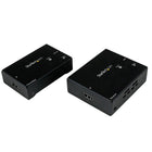 StarTech Extenseur HDMI par câble Cat5e/6 avec alimentation par câble, 70 m/230 pi-Ne nécessite qu’un seul cordon d’alimentation pour le transmetteur et le récepteur