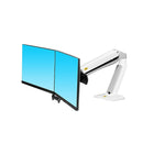 Double moniteur support de bureau Heavy Duty pour les écrans et moniteurs 24 à 32 po de North Bayou - F32B, Blanc-75x75, 100x100 mm