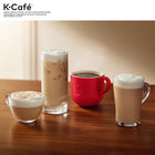 Keurig – Cafetière et machine à latte et cappuccino une tasse à la fois K-Café, charbon-Plastique