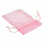 JAM Paper - Sacs transparents - Petit - 4 x 5 1/2 - Rose pastel - Vrac 96 sacs/boîte-Taille : 4 x 5 1/2 pouces