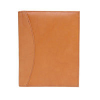 Ashlin - Journal rechargeable PETERBOROUGH, avec emplacement pour carte professionnelle et boucle à stylo, havane-L’intérieur du journal est amovible et peut être remplacé, au besoin.