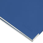 Bindertek - Reliure à 3 anneaux de première qualité - 3 po - bleu marine-Étiquette amovible incluse dans la pochette sur l’épine