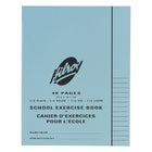 Cahier d'exercices pour l'école Hilroy - 1/2 uni et 1/2 ligné - 40 pages - paquet de 25-Format des 20 feuilles: 7 1/8 po x 9 1/8 po