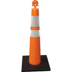 CCI Canada - Cône De Canalisation, Hauteur 42po, Orange, paquet de 2-Couleur Orange