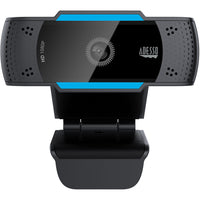 Adesso - Webcam Adesso CyberTrack H5 1080P HD à mise au point automatique avec deux microphones intégrés-Résolution HD de mise au point automatique 1080P