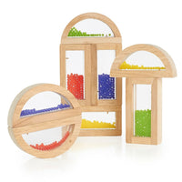 Guidecraft - Blocs de perles, Crystal Bead (GD-3012)-Groupe d’âge et niveau : Pour les jeunes de 2 ans et ceux de la prématernelle