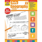 Evan-Moor - Guide ressource Daily Geography Practice (EMC3713), 4e année-La parfaite approche pratique à lâ€™enseignement de la géographie