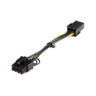 StarTech Câble adaptateur dâââ€š¬ââ€ž¢alimentation PCI Express 6 broches vers 8 broches-Une solution économique qui vous épargne les coûts associés à la mise à niveau du bloc d’alimentation