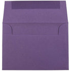 JAM Paper Enveloppes pour invitations à fermeture gommée, 3 5/8 x 5 1/8 po, violet foncé, 100/paquet-Taille : A1 (3 5/8 x 5 1/8 po)