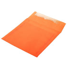 JAM Paper Enveloppes translucides de 6,5 x 6,5 po, orange glamour, 50/paquet-Poids du papier : 30 lb