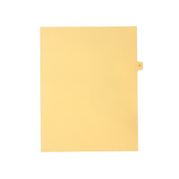Mark Maker – Onglets séparateurs juridiques beiges, 1/15 onglets, format lettre, sans trous, lettre E, 25/paquet-Onglets séparateurs beiges, 1/15 onglets