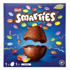 Nestle Smarties Grand Oeuf de Pâques - 188 g-Contient 1 œuf creux en chocolat au lait de Pâques et des barre de chocolat classiques miniatures