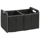 Merangue - Boîte de rangement à compartiment deux - Noir-Conception à compartiment deux
