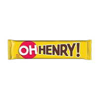Oh Henry – Barre chocolatée, 58 g-Arachides/caramel/fudge/chocolat au lait