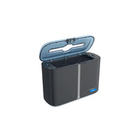 Cascases Pro Tandem Distributrice Comptoir de Papier à Plis Multiples - Gris Fonce-Distributrice comptoir