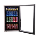 Frigidaire 90 canettes centre de boissons-Porte en verre