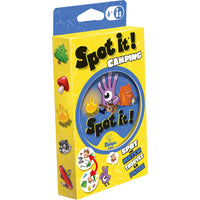 Zygomatic - Spot it! - Camping-Multiples mini-jeux permettent un rejouabilité infinie