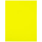 Jam Paper Étiquettes autocollantes pleine page, 8 1/2 x 11 po, jaune néon, 10/paquet-4