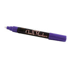 JAM Paper Marqueurs de craie effaçables à pointe large, Violet, 2/paquet (526480VIa)-Pointe de marqueur : Point large (6mm)