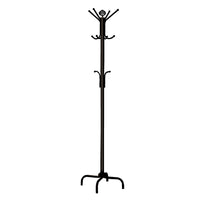 Monarch Specialties - 2019 Patere - Metal Noir-19 long. x 19 lar. x 70 haut. (po)