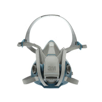 3M - Respirateur reutilisable à demi-masque confort robuste avec attache rapide - grand-Attache rapide qui facilite la mise en place et le retrait lorsqu'on entre et sort des zones contaminees