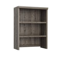 Sauder - 433680 La Collection Aspen Post Surmeuble de Bibliothèque - Finition Pebble Pine-Se fixe à la base de la bibliothèque 433679 ou à l’armoire à fichiers 433678. 