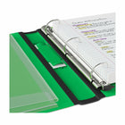 Staples - Reliure Better Binder, 1 1/2 po, vert-Encart facile à insérer de l'intérieur