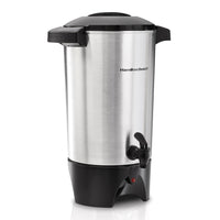 Hamilton Beach − Cafetière − 42 tasses − acier inoxydable-Capacité de 45 tasses