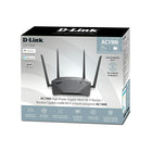 Routeur Gigabit sans fil maillé à haute puissance AC1900 de D-Link-Commande vocale - La commande vocale avec Google Assistant ou Alexa vous permet de gérer votre réseau sans lever le petit doigt