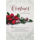 Mill Brook Studio - Cartes de souhaits avec enveloppes "Noël est un joyeux temps" - 5-3/8 po x 7-3/4 po - Anglais - Paquet de 18-Carte de souhaits