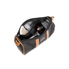 Sac à bandoulière Recyclé PKG Bremner - Noir-Poche extérieure à glissière à l'avant