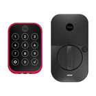 Yale - 450 Assure Lock 2 Touch avec Wi-Fi - Sans clé - Viva Magenta-L'empreinte digitale est stockée localement sur la serrure et cryptée avec la sécurité AES128 (bit)