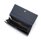 Champs - Portefeuille extensible trifold RFID - Marine-Compartiment pour le pliage des billets