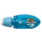 BIC - Ruban correcteur Wite-Out Micro - couleurs variées - Paquet de 2-Ruban de type film - plus résistant que le ruban de type papier