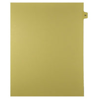 Mark Maker – Onglets séparateurs juridiques beiges, 1/15 onglets, format lettre, sans trous, numéro 92, 25/paquet-Onglets séparateurs beiges, 1/15 onglets