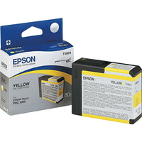 Epson - Cartouche d'encre UltraChrome K3 T580 - Jaune-Produisez des photos pour les archives d'une grande fidélité de couleur, d'effet lustré et de résistancce aux égratignures 