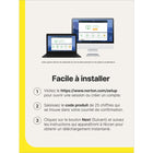 Norton - 360 Premium 75 Go logiciel antivirus - 10 appareils - abonnement d'un an [téléchargement]-SafeCam pour PC La webcam de votre PC peut être vulnérable au piratage. Nous vous avertissons si des cybercriminels tentent d’utiliser votre webcam et Norton peut vous aider à les bloquer.
