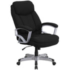 Flash Furniture - Fauteuil direction pivotant HERCULES Big and Tall, capacité de 500 lb, tissu noir (GO18501FAB)-Capacité de poids de 500 lb