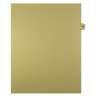 Mark Maker – Onglets séparateurs juridiques beiges, 1/15 onglets, format lettre, sans trous, numéro 34, 25/paquet-Onglets séparateurs beiges, 1/15 onglets