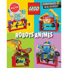 Klutz - Lego Robots Animes Coffret-62 pieces LEGO et 12 feuilles de carton
