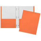 Staples - Portfolio à deux pochettes et à pinces - orange-Portofolio à deux pochettes et pinces, orange