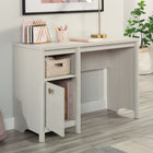Sauder 43"W La Collection Dover Edge Bureau - Finition Glacier Oak-  Étagère ouverte pour un rangement supplémentaire de décoration ou de dossiers