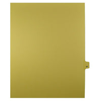 Mark Maker – Onglets séparateurs juridiques beiges, 1/25 onglets, format lettre, sans trous, numéro 67, 25/paquet-Onglets séparateurs beiges, 1/25 onglets