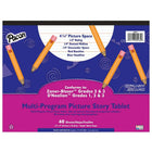 Pacon Zaner-bloser D'nealian Multi-programme Picture Story Tablet Paper, Grades 1st - 3rd-La décision est conforme à D'Nealian™ Grades 1, 2 & 3 et Zaner-Bloser™ Grade 2