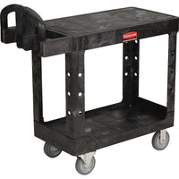 Rubbermaid® - Chariot à tablette plate, 33 po x 19 po x 38 po-Tablettes plates poyvalentes conçues pour transporter les articles surdimensionnés 