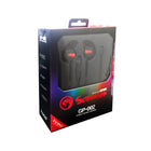 MARVO Wired HD Surround Stereo Soft Earbud Noise Cancelling In-Ear Gaming Earphone-Plastique