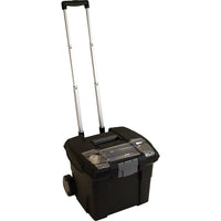 Storex - Classeur mobile de qualité, noir-Chariot sur roulettes robustes entourées de caoutchouc