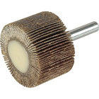 Merit - Disques À Lamelles - Meules À Lamelles Abrasives Montées, Oxyde D'Aluminium/Céramique, 1-1/2 x 1 x 1/4po, paquet de 12-Matériau abrasif Oxyde d'aluminium